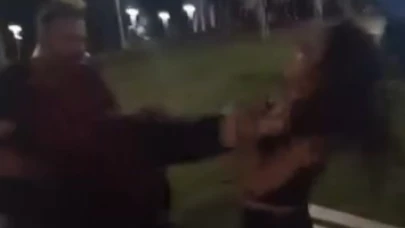 Alkolli Kız Parkta Ortalığı Birbirine Kattı