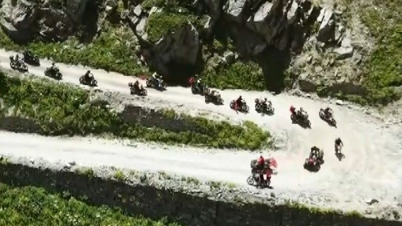 Motosiklet Turu Derebaşı Virajları’nda Gerçekleştirildi