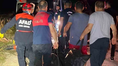 Otomobille Sulama Kanalına Düşen Kişi Boğuldu