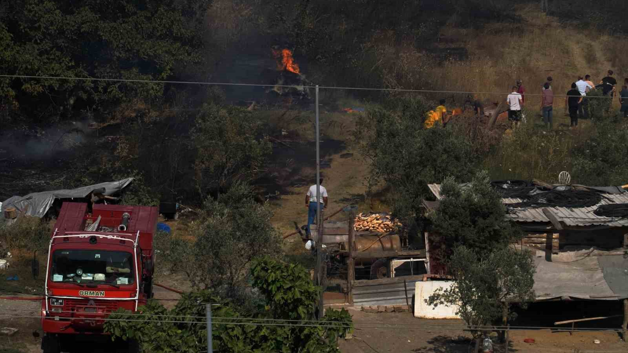Kırsal Alanda  Arazi Yangını