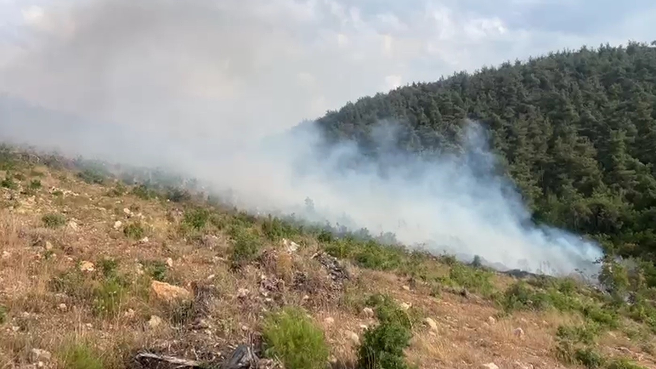 Aynı Bölgede 15 Bünde 2’nci Orman Yangını