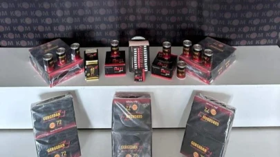 263 Adet Kaçak Gıda Takviyesi Ele Geçirildi