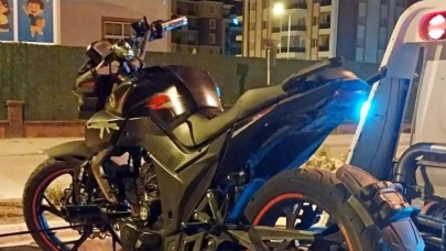 Çevreyi Rahatsız Eden Motosiklet Trafikten Men Edildi