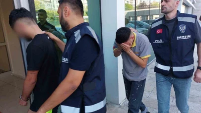 Okuldan Para Çalan 2 Çocuk  4 Kişi Yakalandı