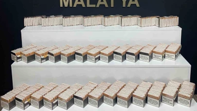 Kaçak Makaron Ve Etil Alkol Ele Geçirildi
