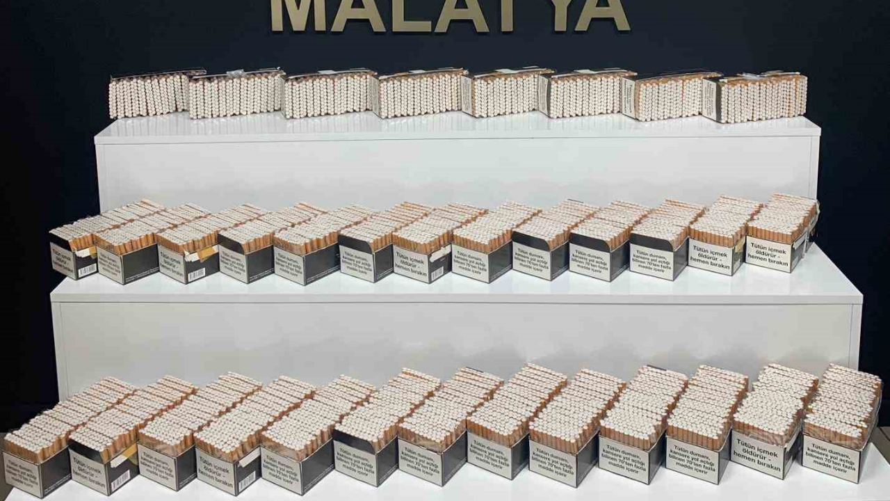 Kaçak Makaron Ve Etil Alkol Ele Geçirildi