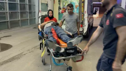 Motosiklet Devrildi: 1 Yaralı