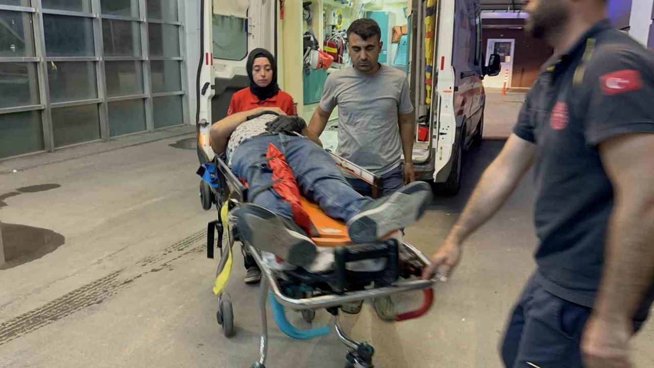 Motosiklet Devrildi: 1 Yaralı