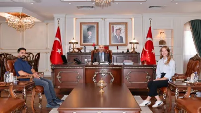 Ziraat Mühendilerinden Vali Köşger'e Ziyaret