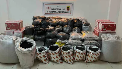 300 Kilo Kaçak Çay Ele Geçirildi