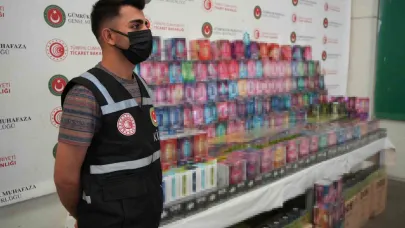 Boş Tankerden 10 Bine Yakın Kaçak Elektronik Sigara Çıktı