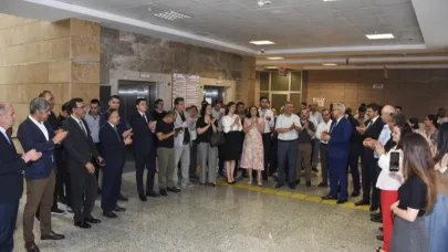 Mehmet Ali Çolak’a Duygulu Veda