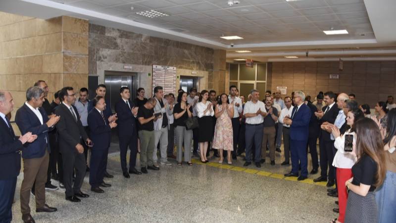 Mehmet Ali Çolak’a Duygulu Veda