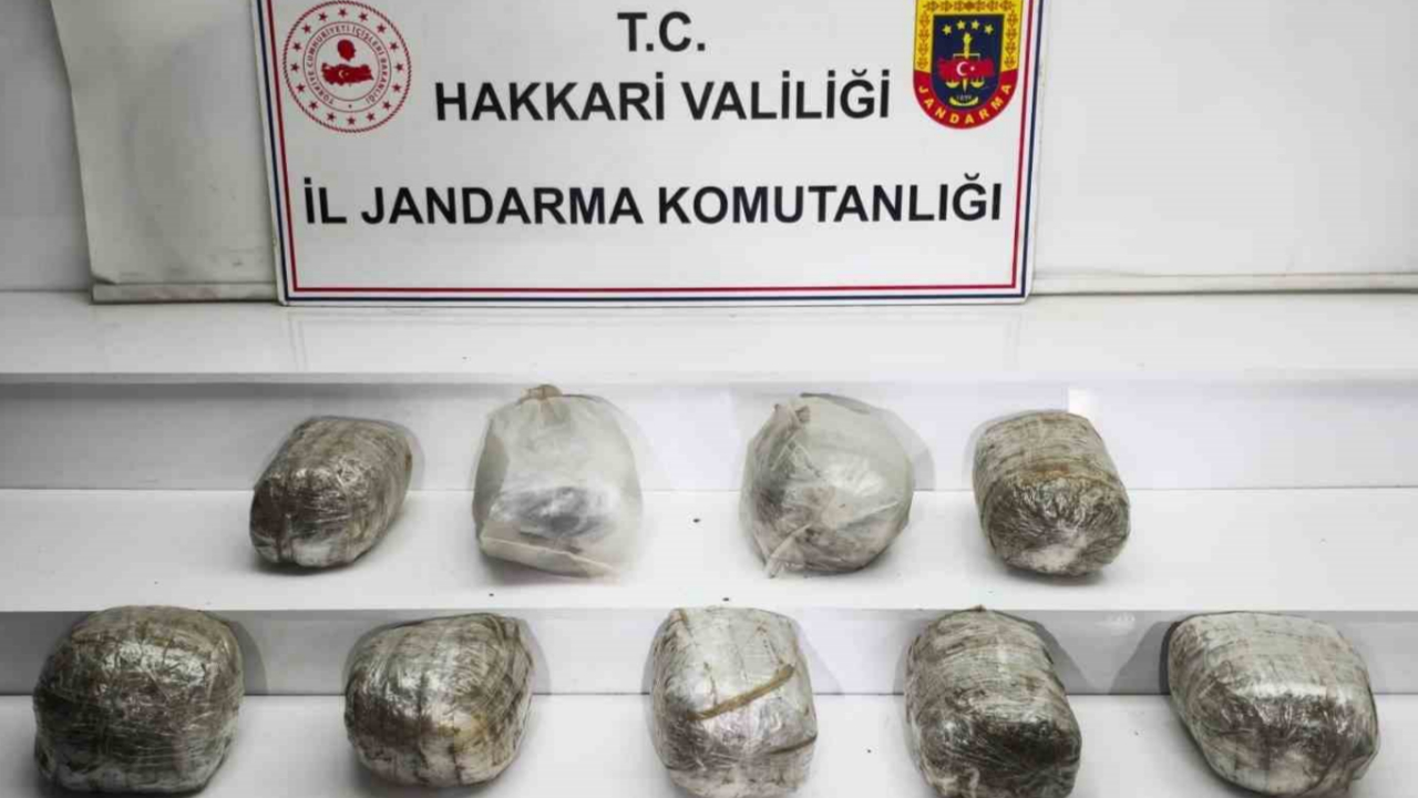 14 kilo skunk maddesi ele geçirildi