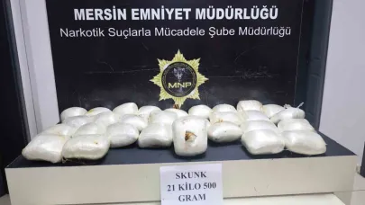 Zulalanmış 21.5 Kilo Uyuşturucu Ele Geçirildi