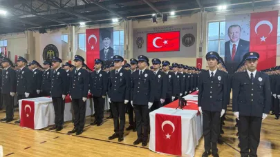 323 Polis Adayı Yemin Ederek Mezun Oldu