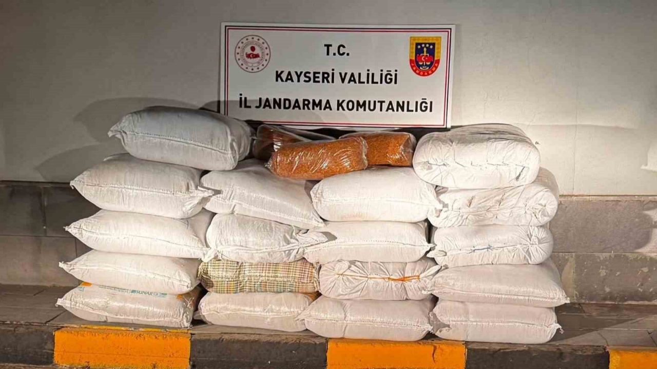 750 Kilo Bandrolsüz Kıyılmış Tütün Ele Geçirildi