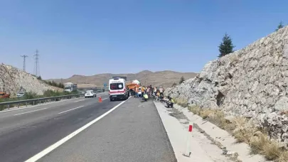 Otoyolda Kaza: 2’si Ağır 6 Yaralı