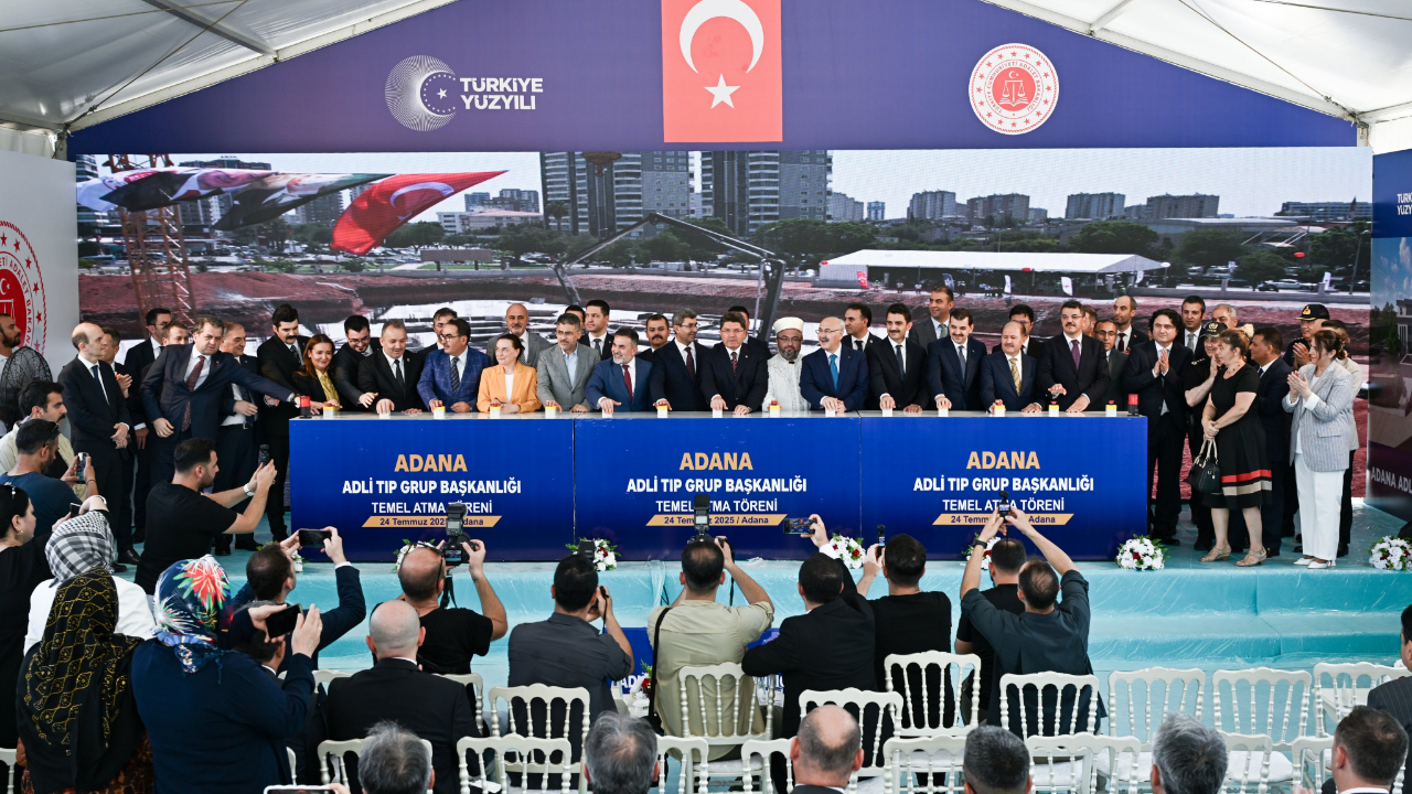 Adana Adli Tıp Binasının Temeli Atıldı