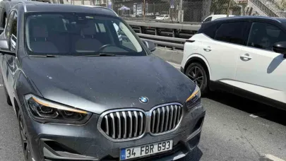 Çöp Torbası Zincirleme Kazaya Sebep Oldu