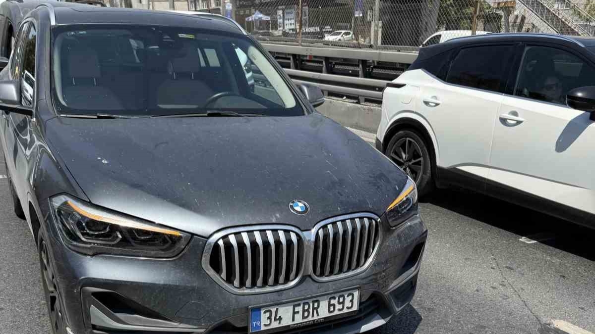 Çöp Torbası Zincirleme Kazaya Sebep Oldu