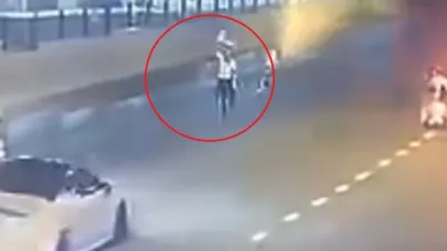 Trafik Polisinden Film Gibi Müdehale
