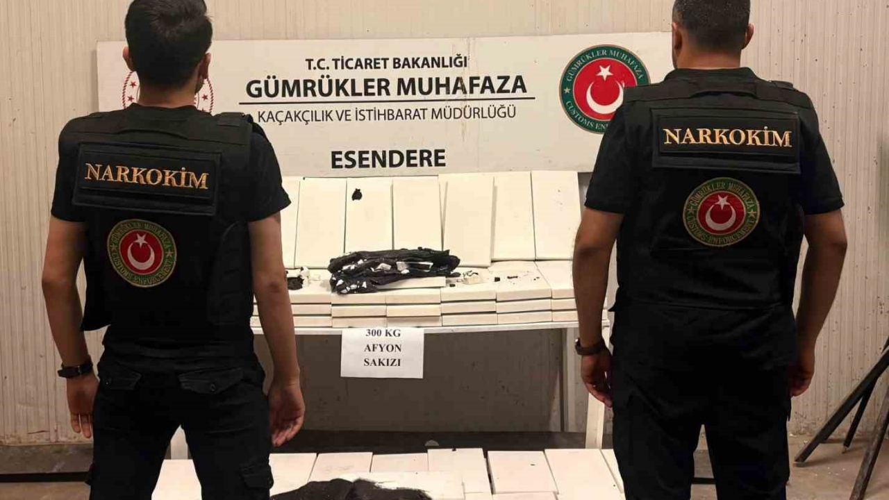 300 Kilogram Afyon Sakızı Ele Geçirildi