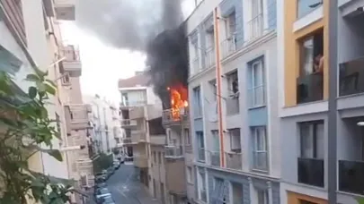 Alevlerin Yükseldiği Ev Kullanılamaz Hale Geldi