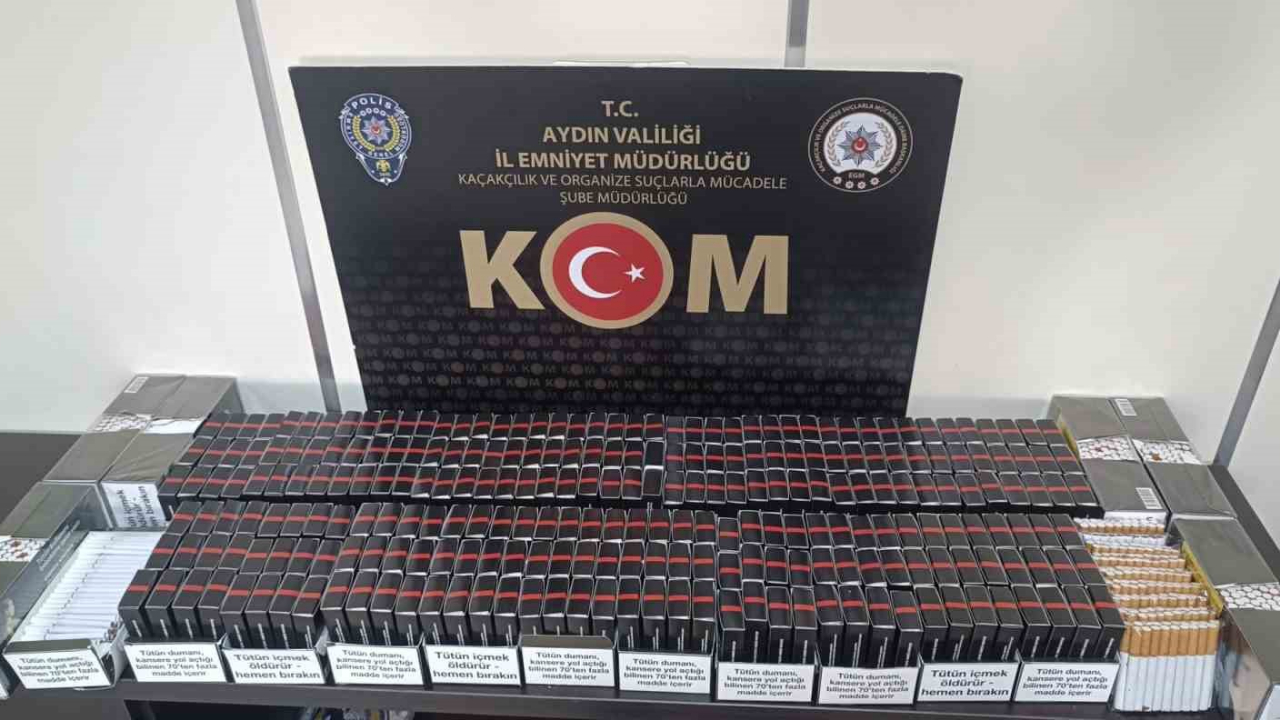 KOM Ekiplerinden Kaçakçılık Baskını