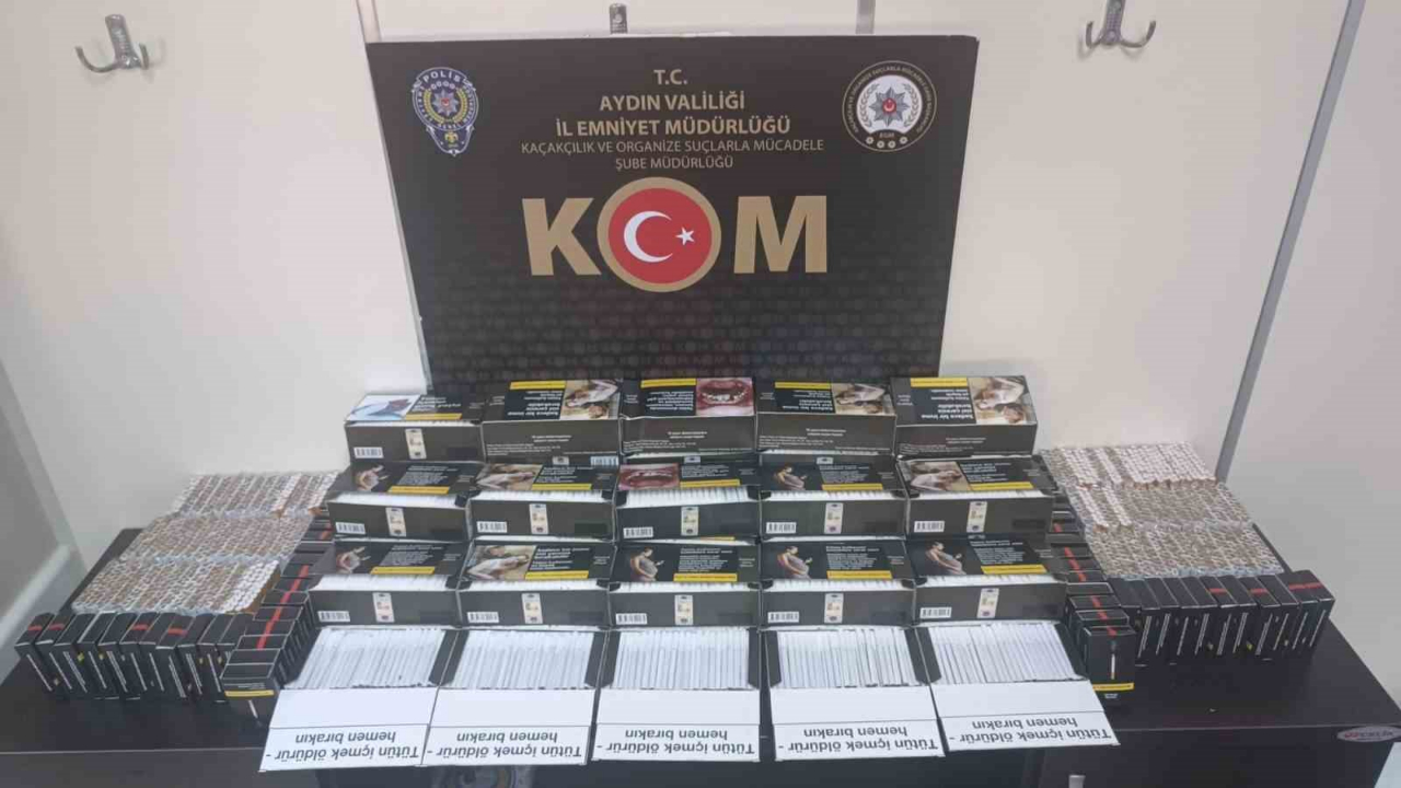 13 Bin 680 Adet Doldurulmuş Makaron Ele Geçirildi