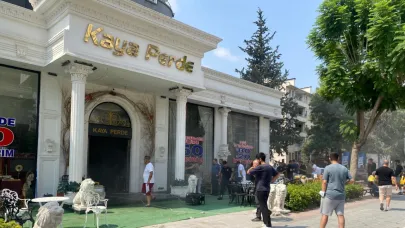 Kaya Perde de Yangın Paniği