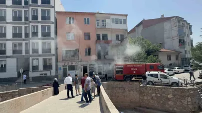 Apartmanda Yangın Paniği