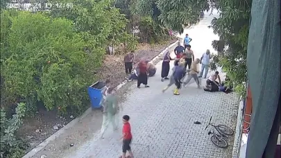 Miras Kavgasında Dehşet Anları:Silahla Vurdu, Tekmeledi!