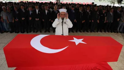 Şehit Jandarma Uzman Çavuş Yıldırım, Adana’da Son Yolculuğuna Uğurlandı