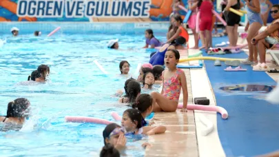 Çukurova'da Yüzme Kurslarına Büyük İlgi