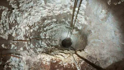 Kaçak Kazı Yapan Şahıs  Jandarmadan Kaçamadı