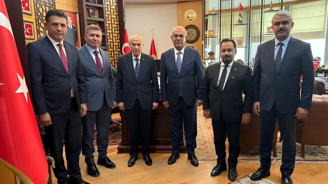 MHP Adana’dan Bahçeli’ye Ziyaret