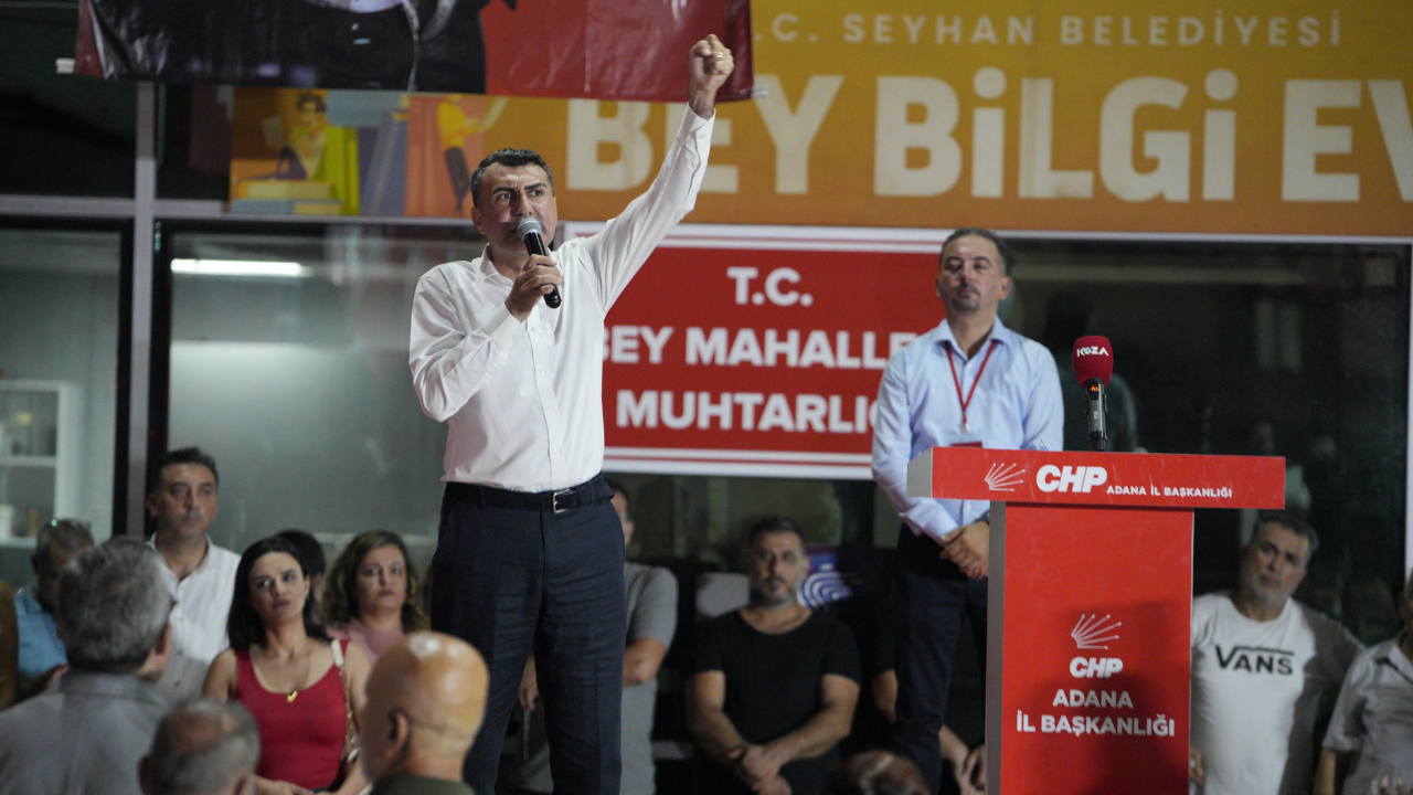 CHP Adana'dan Demokrasi ve Dayanışma Mesajı:''Mücadelemiz Sürecek''