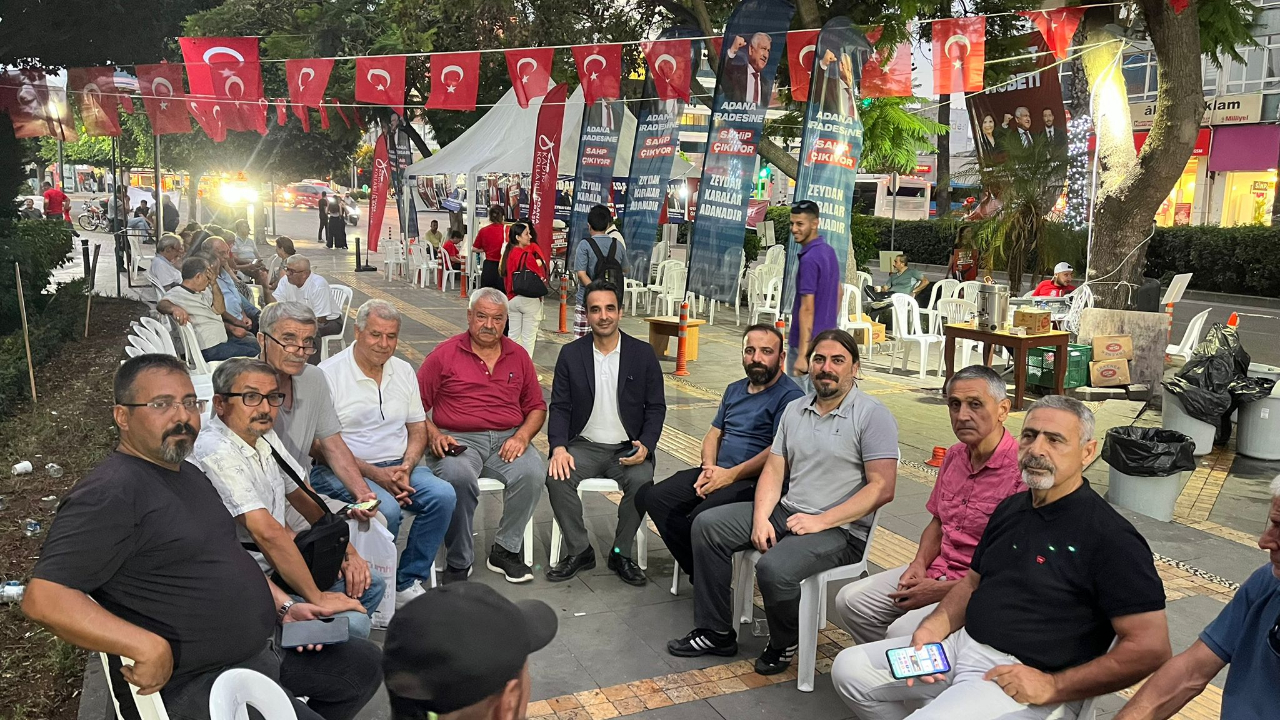 SOL Parti Adana İl Örgütünden CHP'nin Adalet Nöbetine Destek Ziyareti