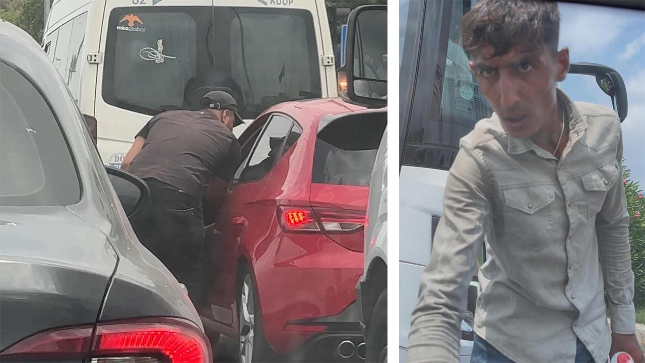 Trafik Işıklarında Dehşet:Para İsteyip, Kapıları Zorluyorlar