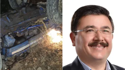 Eski AK Parti İlçe Başkanı İş Feci Kazada Hayatını Kaybetti
