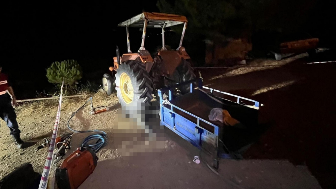 Traktörü Durdurmak İsterken Feci Şekilde Can Verdi