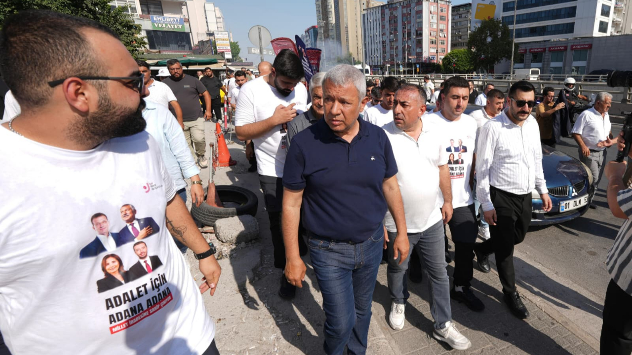 Adana'dan Silivri'ye Özgürlük Yürüyüşü Başladı