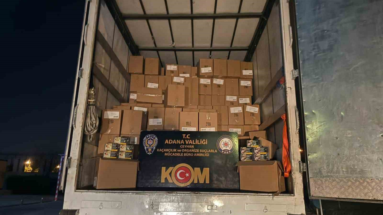 Kaçak Taşımacılık:7 Milyon Makaron Ele Geçirildi