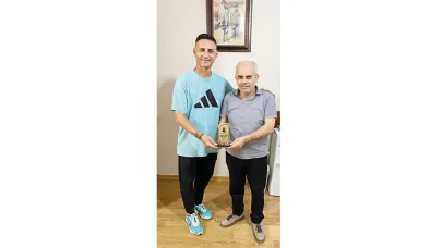Suluca Ortaokulu’ndan Sungur’a Teşekkür Plaketi