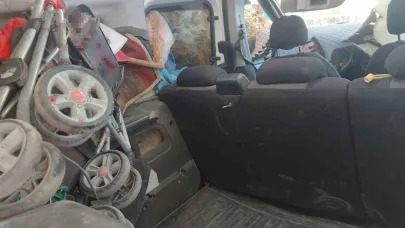 Ehliyetsiz Kullandığı Araç Şarampole Yuvarlandı:3 Yaralı