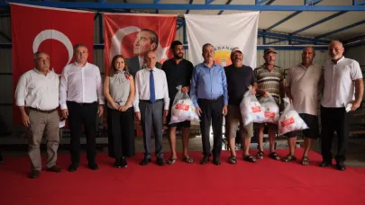 Karataş Balıkçısına Malzeme Desteği