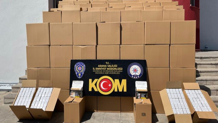 Kaçakçılara Darbe:7 Milyon 910 Bin Makaron Ele Geçirildi