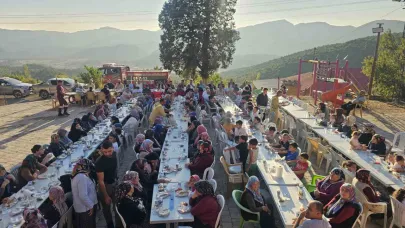 Orman Yangılarının Sönmesi İçin Dualar Edildi,Kurban Kesildi
