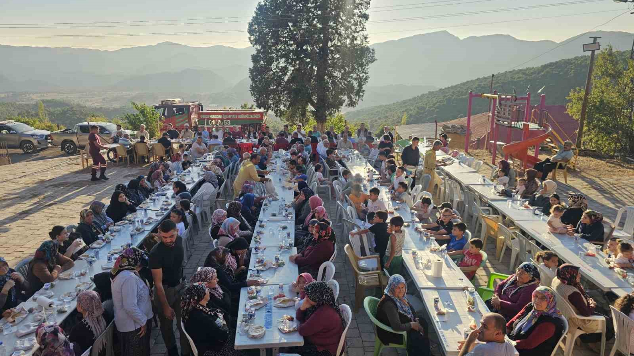 Orman Yangılarının Sönmesi İçin Dualar Edildi,Kurban Kesildi